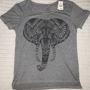 Elephant Tribal Print T-Shirt